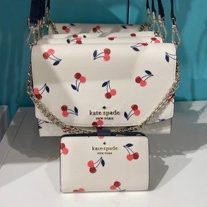 Kate Spade Carson Convertible Crossbody & Kate Spade Staci Medium Compact Bifold